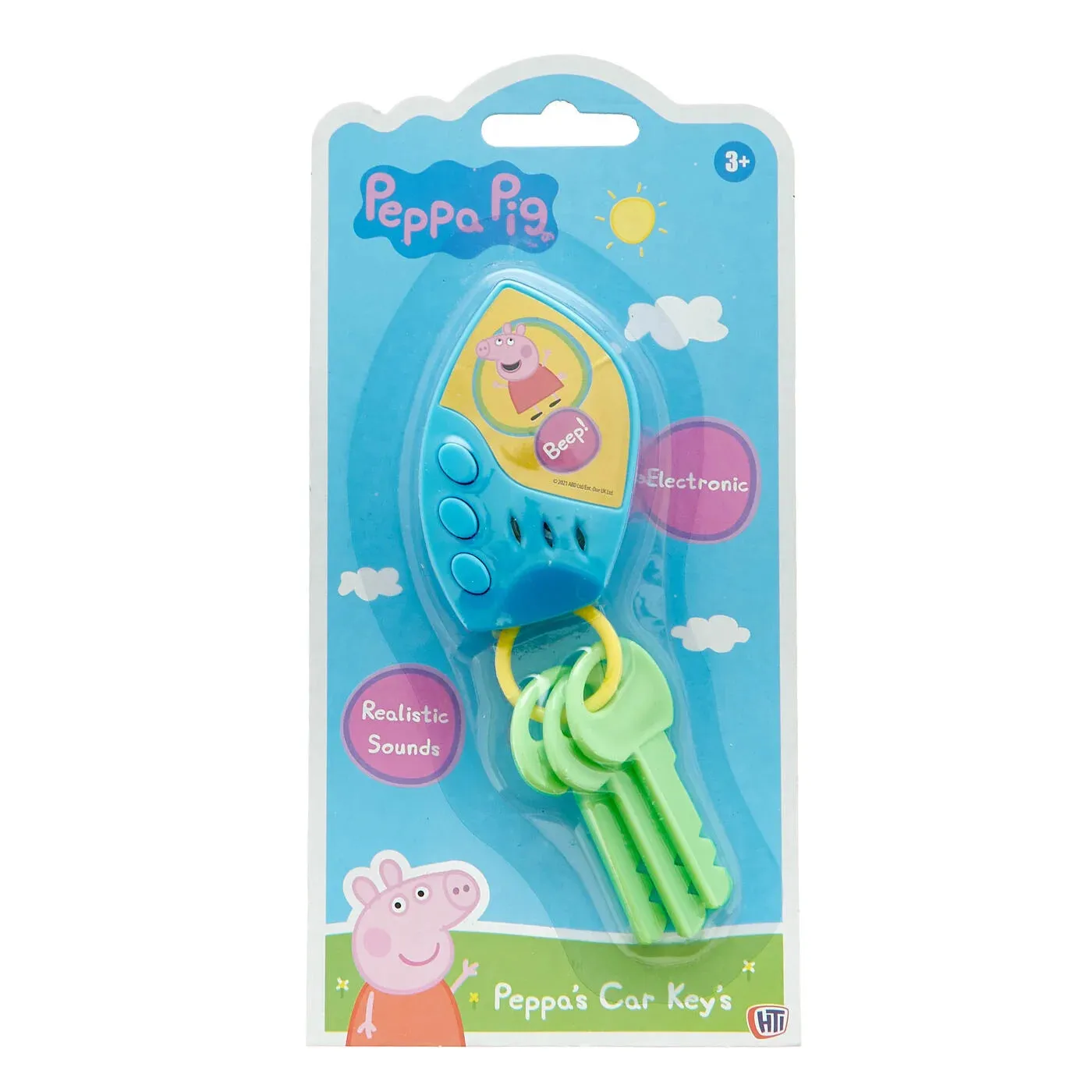 Peppa Pig Car Keys Interactive Toy
