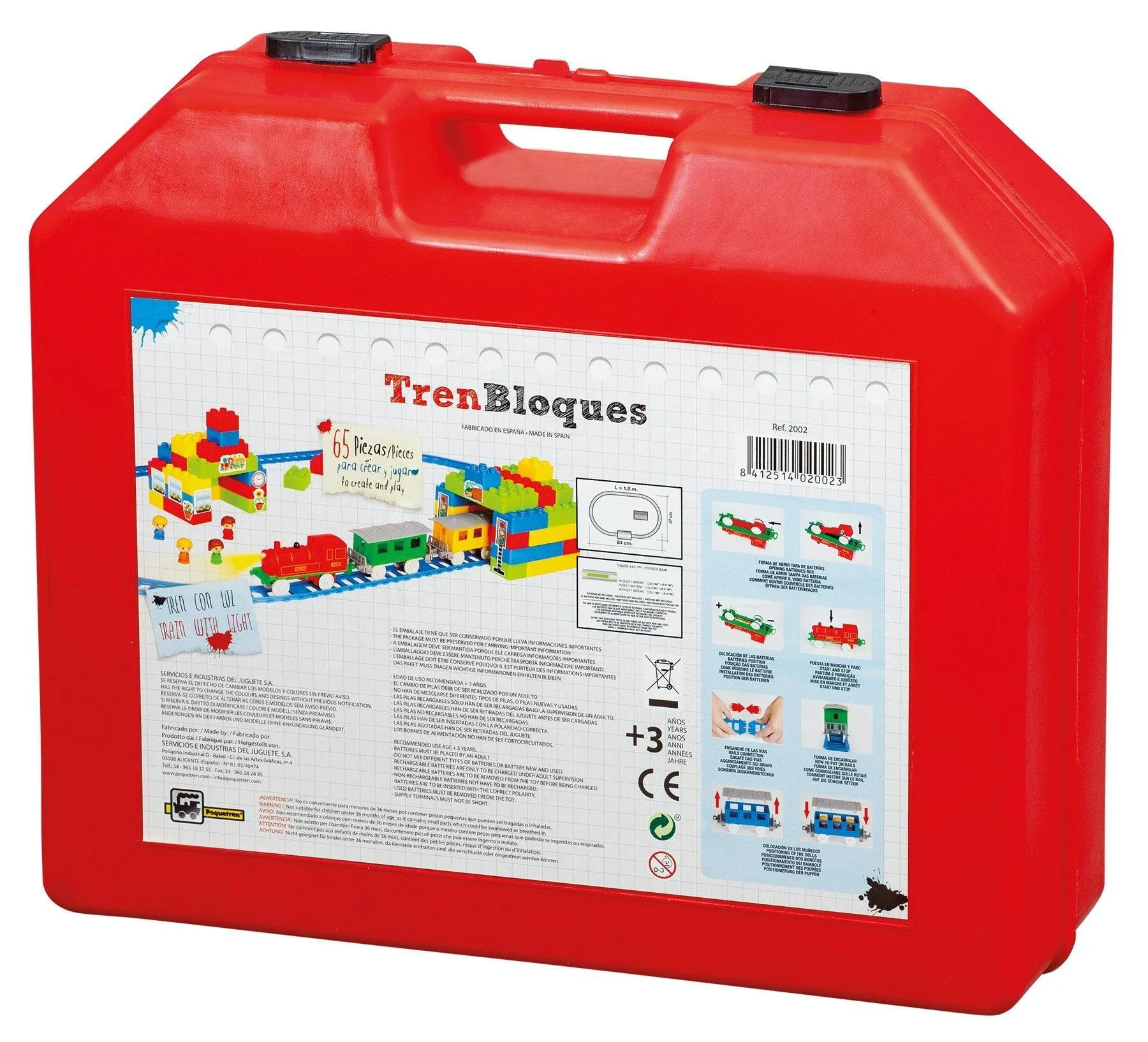 PEQUETREN 2002 Train Blocks Train Set