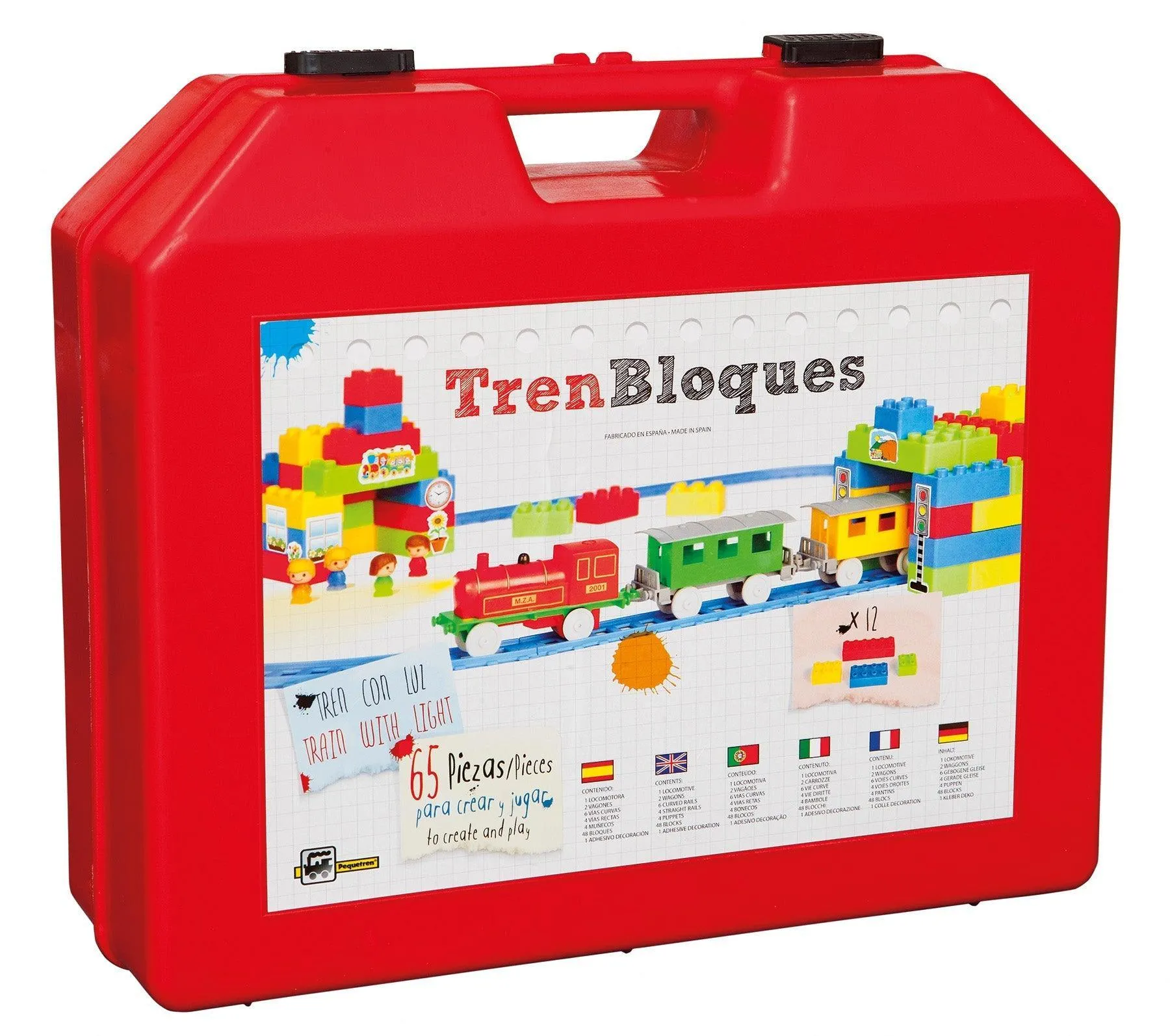 PEQUETREN 2002 Train Blocks Train Set