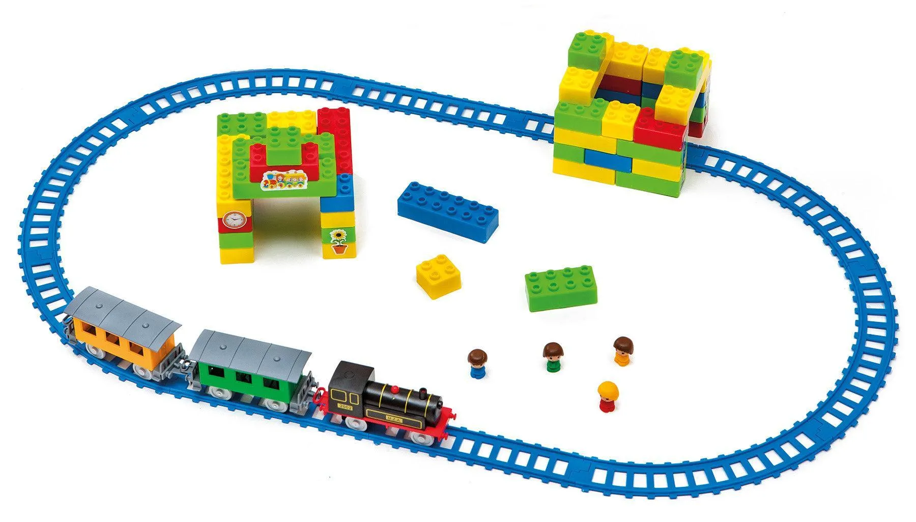 PEQUETREN 2002 Train Blocks Train Set