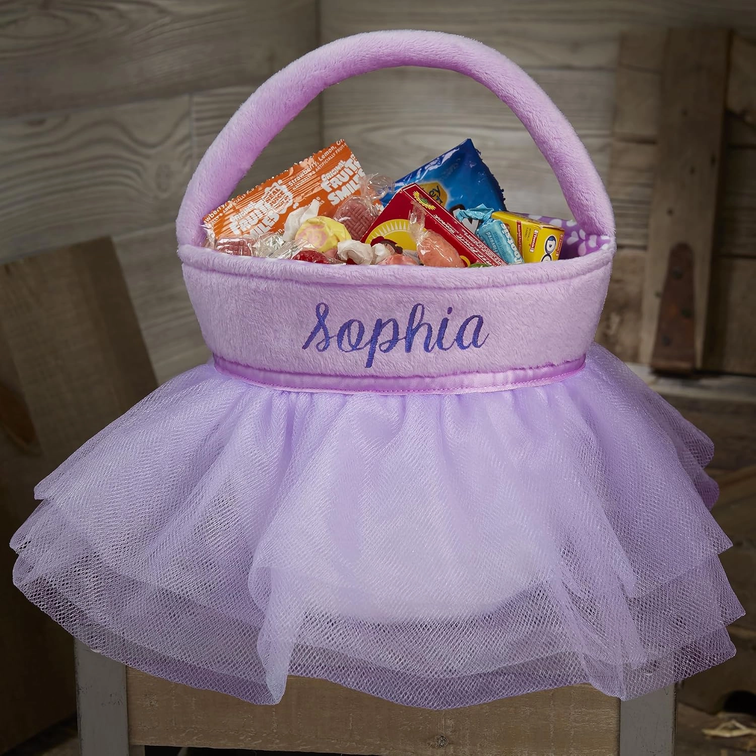 Personalization Universe Princess Tutu Personalized Plush Treat Bag