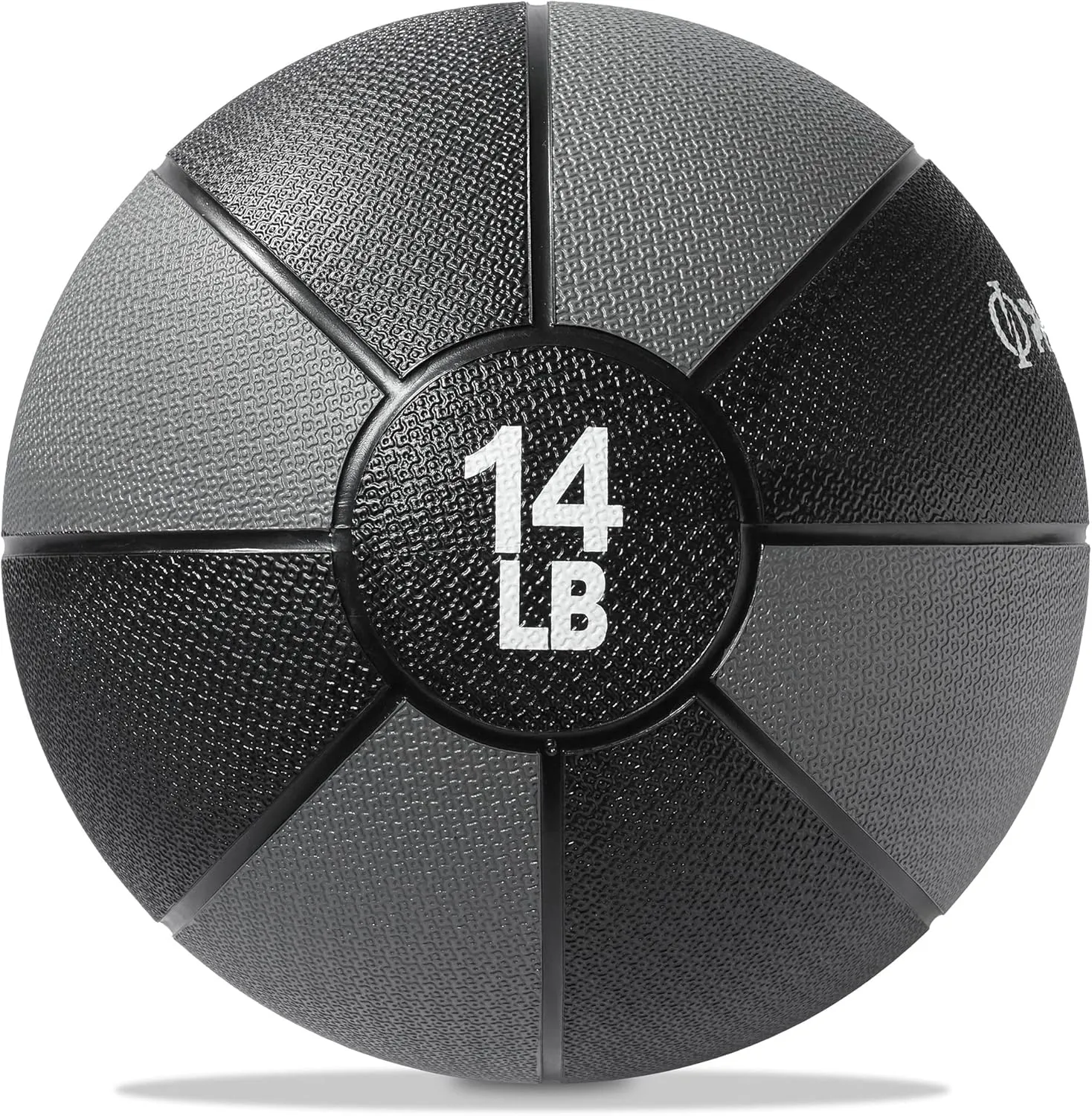 Philosophy Gym Medicine Ball - Weighted Fitness Non-Slip Ball