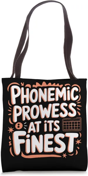 Phonemic Awareness Science Of Reading Comprehension Tote Bag