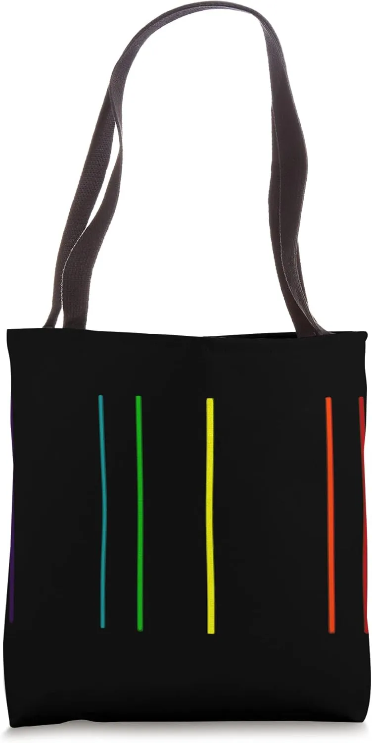 Physicsal Science Physics Teacher Helium Emission Spectrum Tote Bag