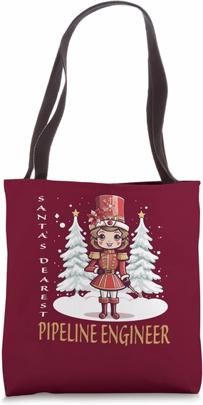 Pipeline Engineer Christmas Classic Female Nutcracker Tote Bag