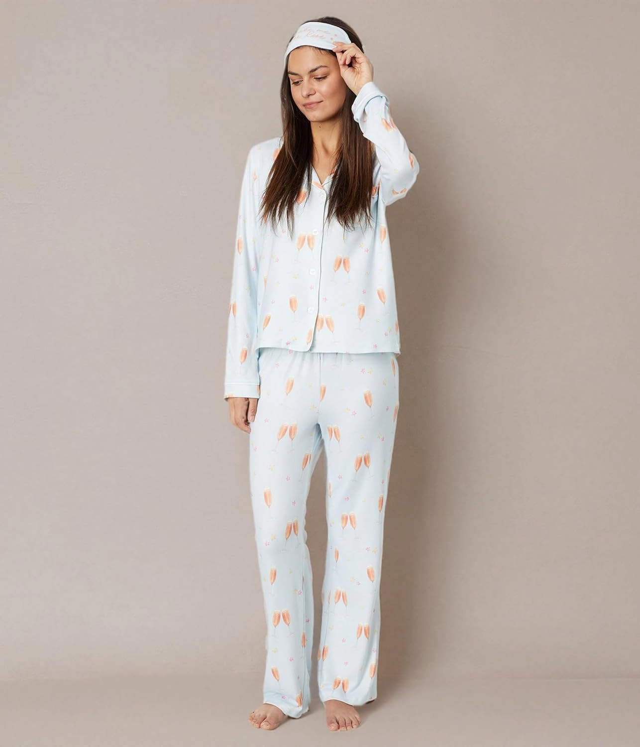 PJ Salvage Women's Loungewear You Had Me at Rose Pajama Pj Set