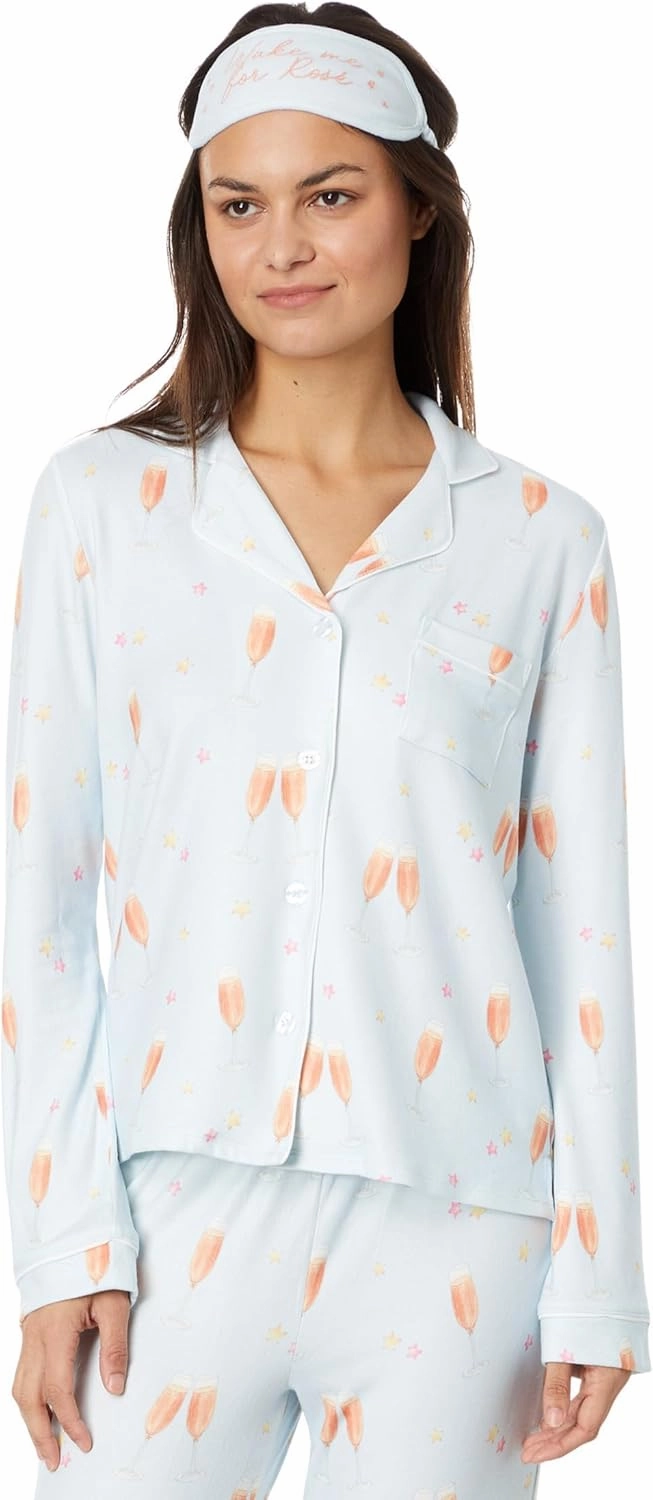 PJ Salvage Women's Loungewear You Had Me at Rose Pajama Pj Set