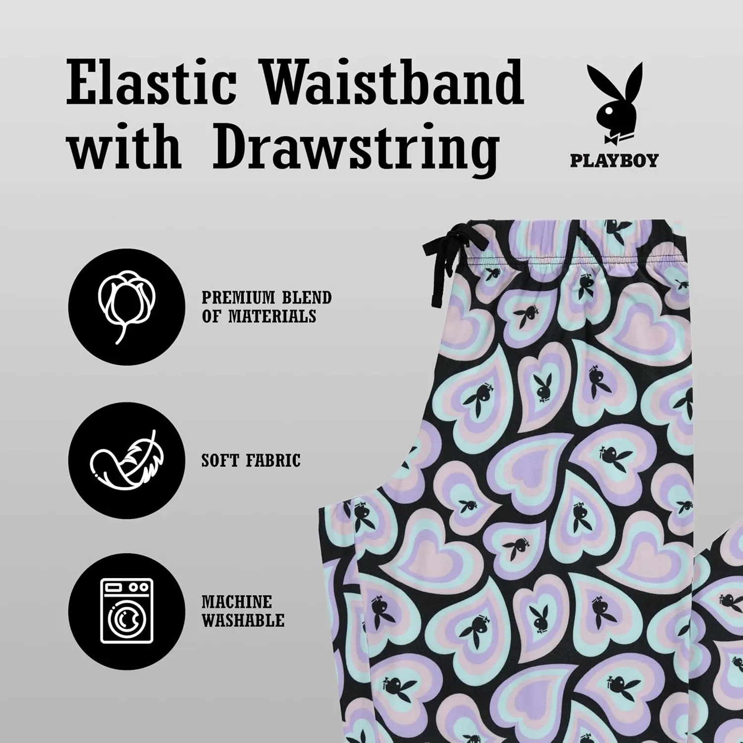Playboy Pajama Pants Womens Pajamas Lounge Pants for Women