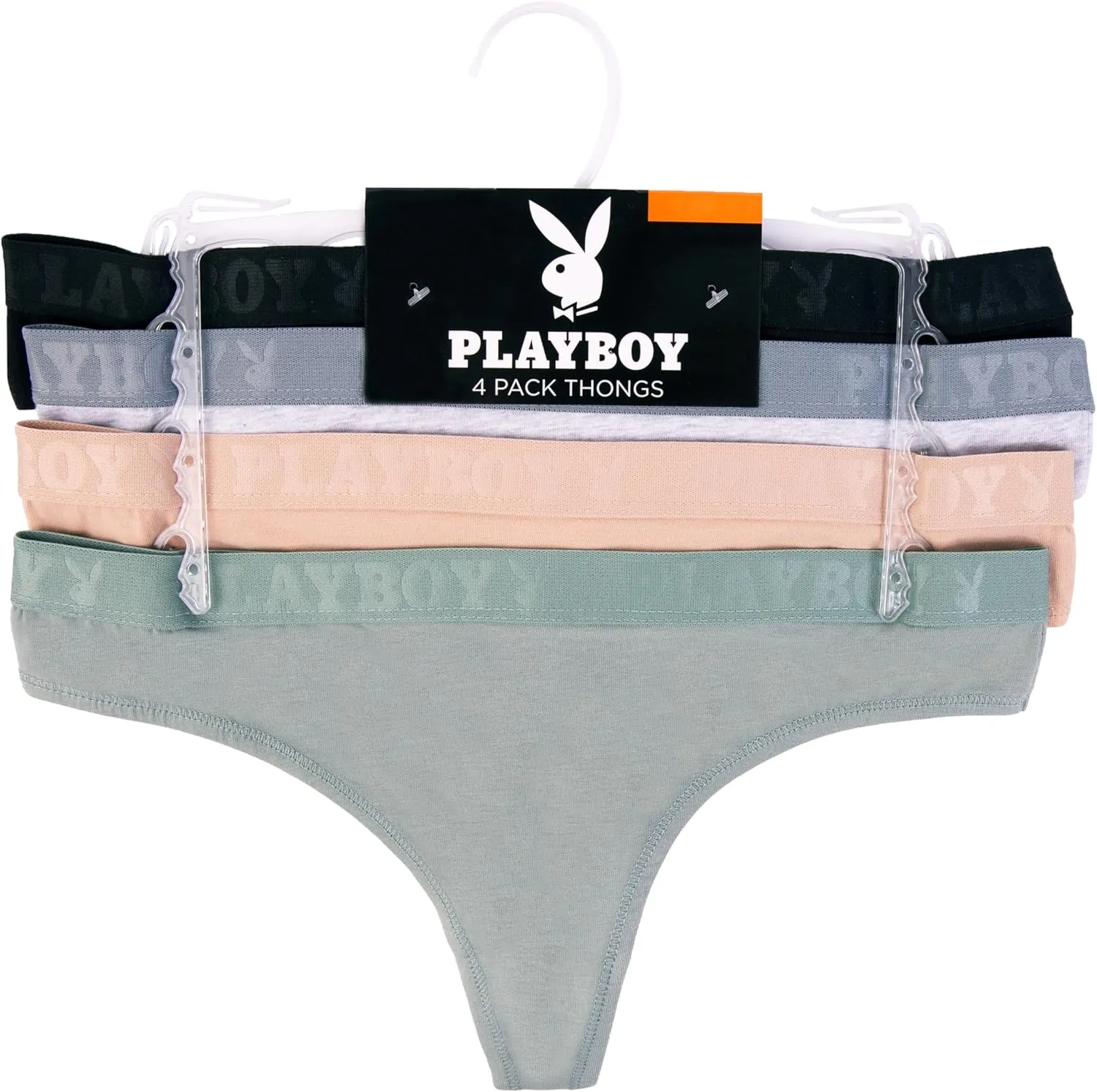 Playboy Women's Juniors Ladies Bunny Print Underwear and Sports Bra Sets in Sizes XXS-XL