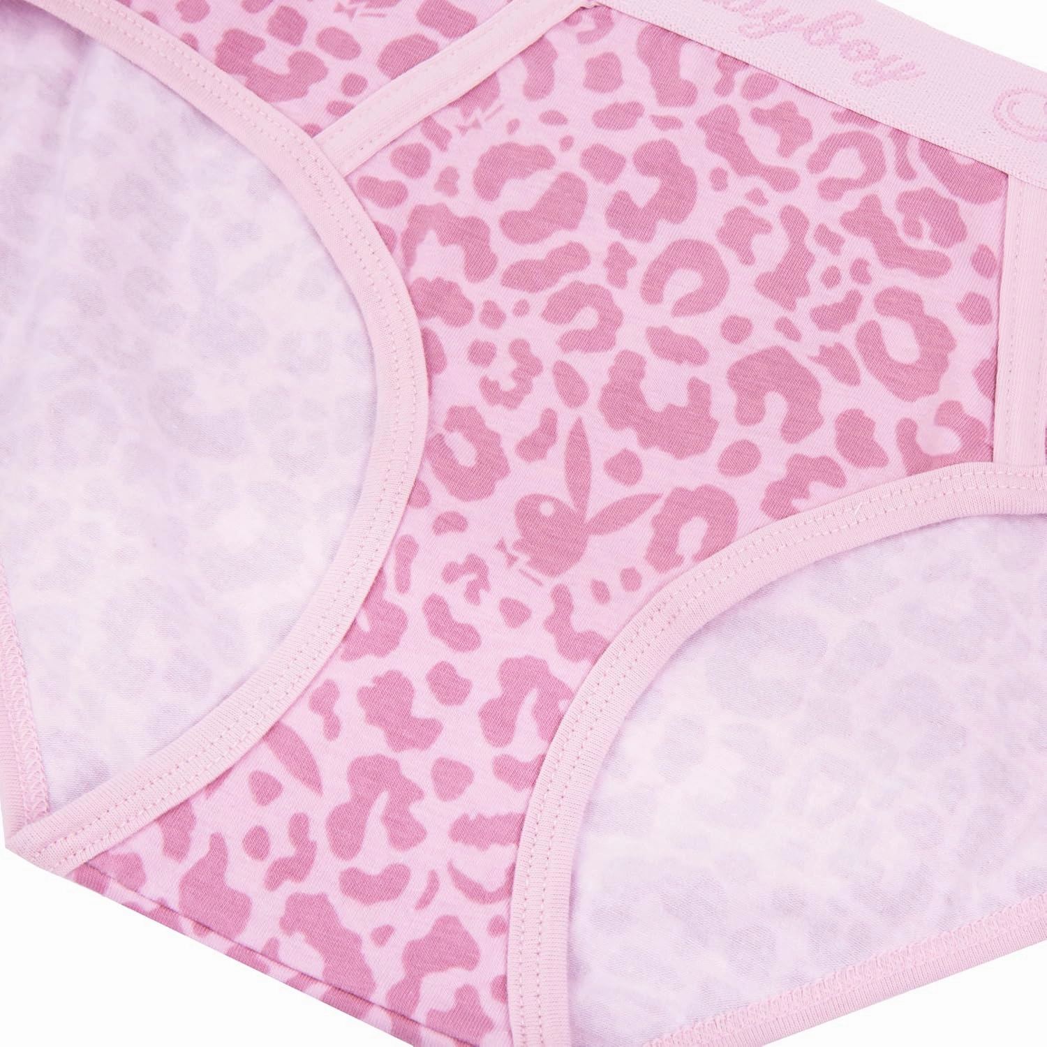 Playboy Women's Juniors Ladies Bunny Print Underwear and Sports Bra Sets in Sizes XXS-XL