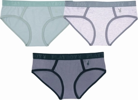Playboy Women's Juniors Ladies Bunny Print Underwear and Sports Bra Sets in Sizes XXS-XL