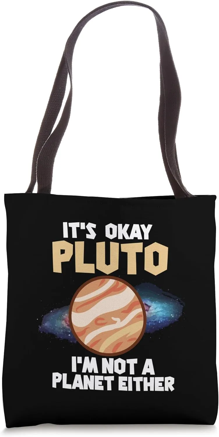 Pluto Astronomy Planet Tote Bag