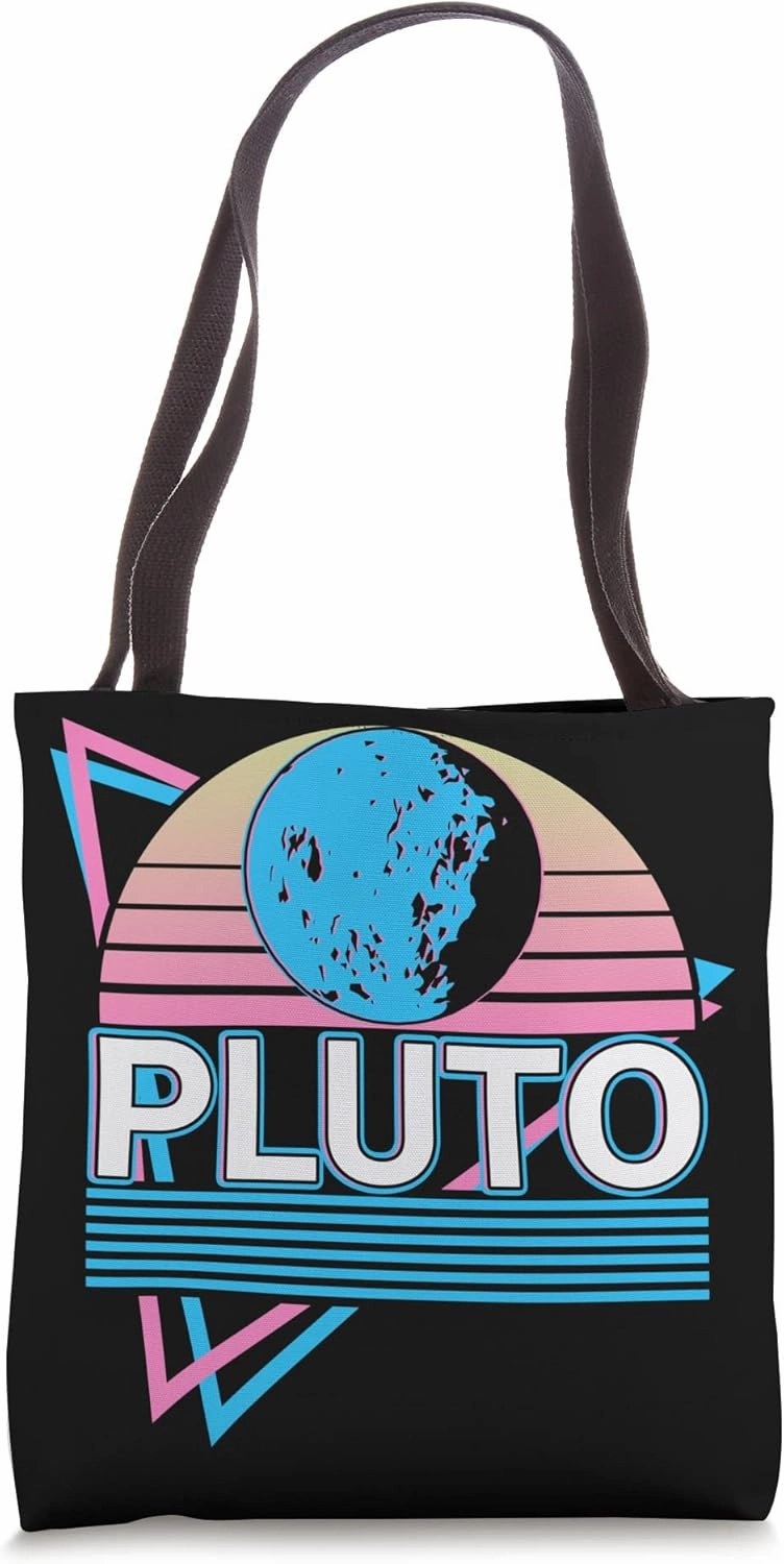 Pluto Retro Tote Bag