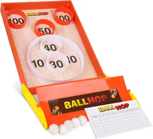 Point Games Ball Hop Game - Collapsible Arcade Games Indoor and Outdoor - Solo or Team Home Game for Party Activity Birthday - Easy Setup