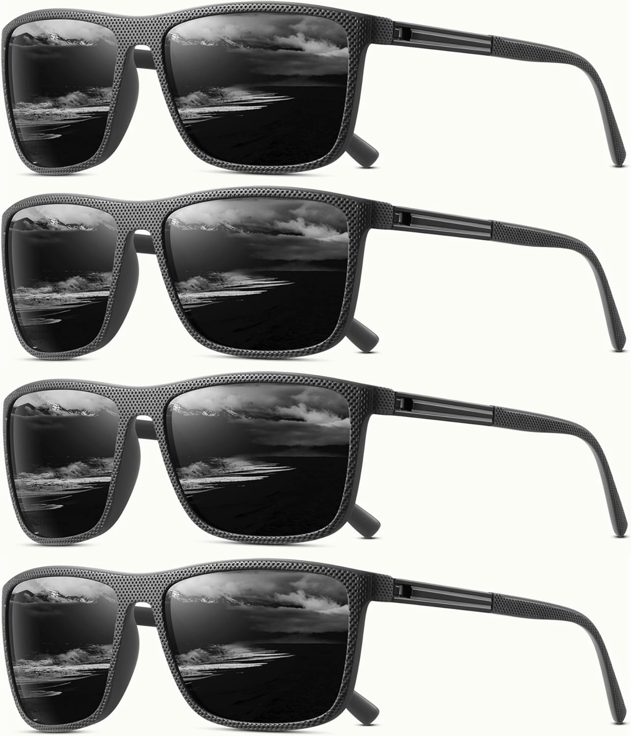 Polarized Sunglasses for Men Classic Lightweight Driving Fishing Golf Sun Glasses UV Protection Goggles