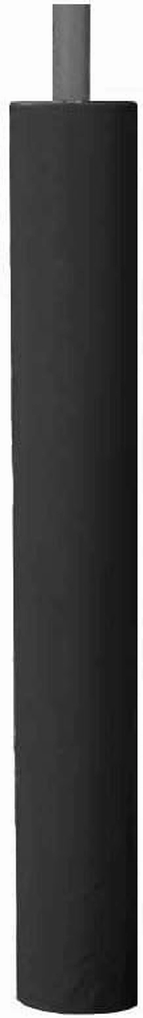 Pole Pad 6 FT Tall 2”Thick Foam All-Weather Durable UV-Resistant Waterproof Basketball Pole Padding Weatherproof Pickleball Pole Pads(Black,8 Inch Diameter)