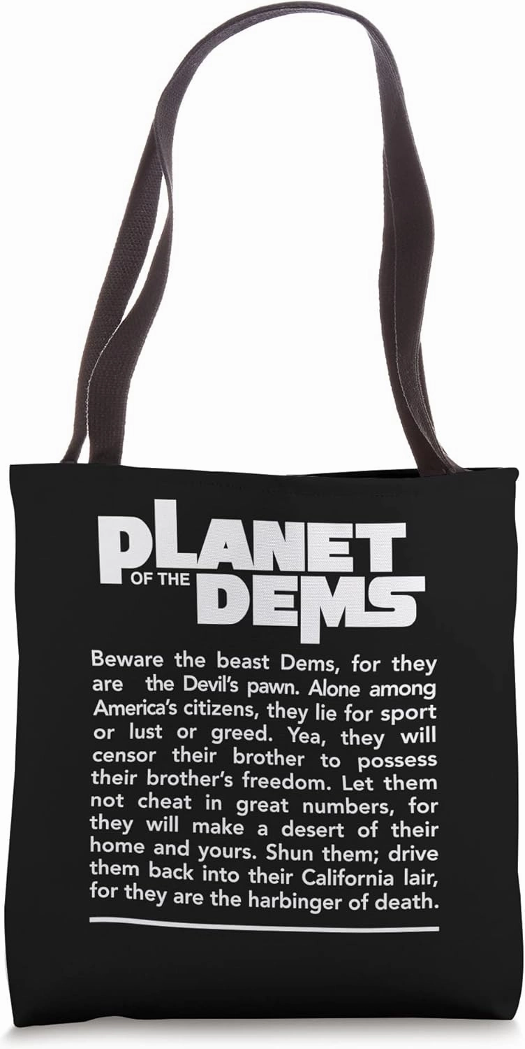 Political Science Fiction Party Democrat Republican Whig Ape Tote Bag