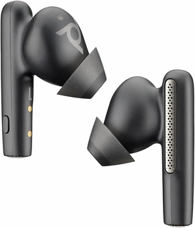 Poly Voyager Free 60 True Wireless Earbuds (Plantronics) – Noise-Canceling Mics for Clear Calls – Active Noise Canceling (ANC) – Portable Charge Case – Compatible w/iPhone, Android – Amazon Exclusive