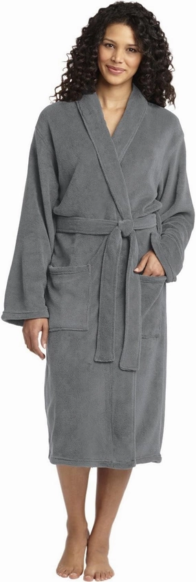 Port Authority Plush Microfleece Shawl Collar Robe