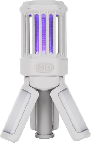 Portable Camping Lantern, 4 Light Modes Camping Lights Lightweight, Waterproof, for Indoor Outdoor Home Emergency Light Power Outages Hiking Hurricane, Grey