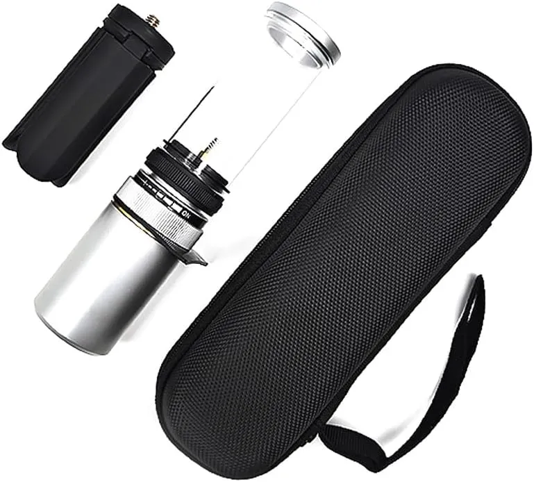 Portable Gas Camping Lantern Outdoor Candle Lamp with Storage Bag for Camping Hiking Travel (#4)