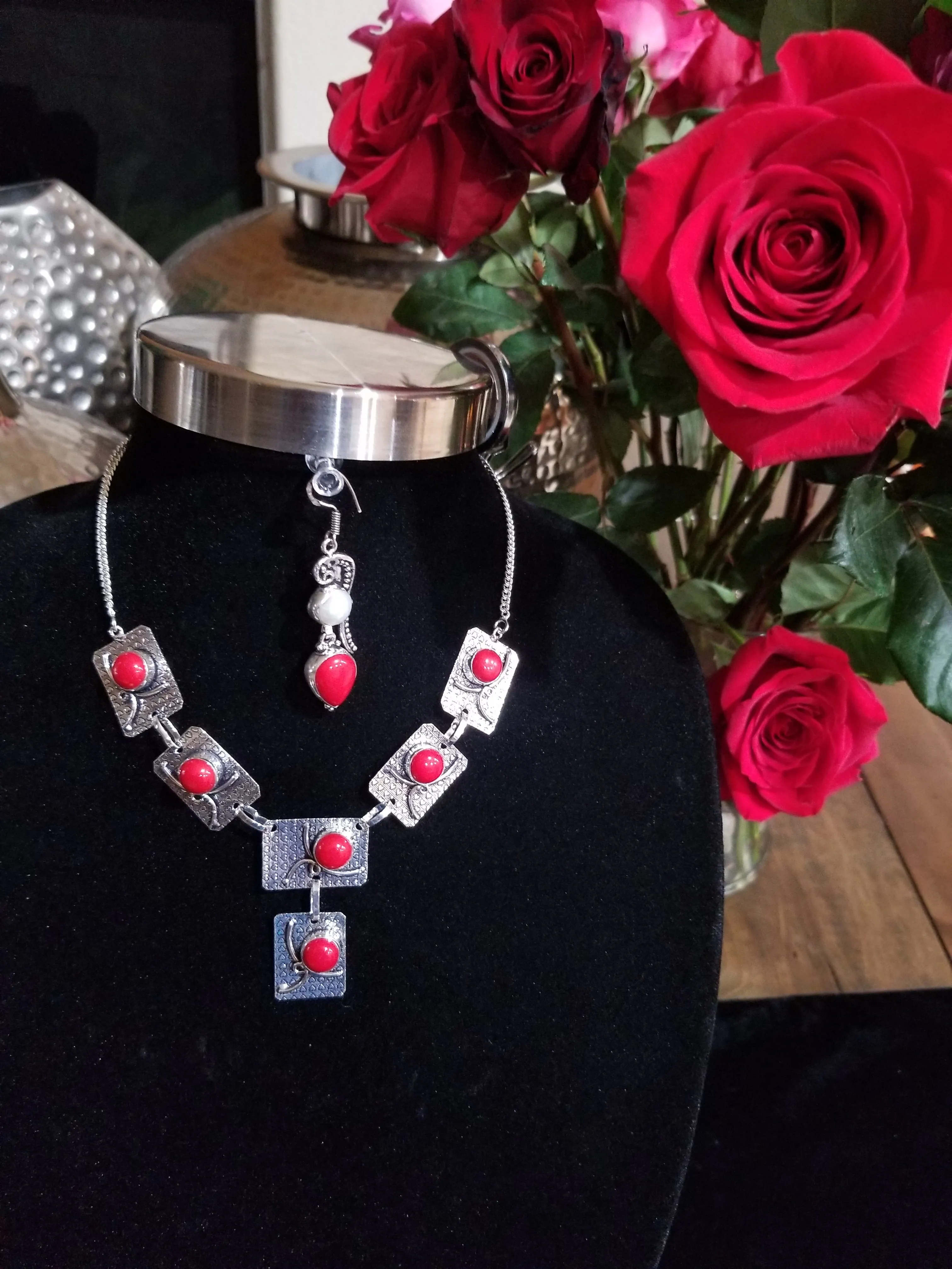 Power in Red 2 Pc Set