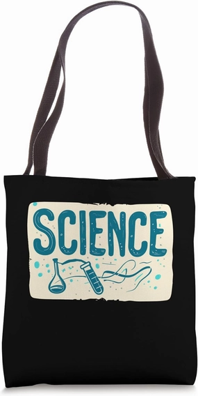 Pretty Science Statement with Test Tubes Costume Tote Bag