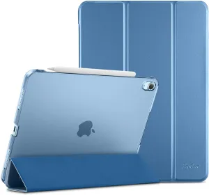 ProCase Smart Case for iPad Air 11-inch M3 M2 2025 2024/10.9 Air 5th 4th Generation 2022 2020, Protective Cover for Air 5 4 -Blue