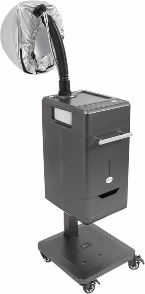 Professional Nano Spray Hair Steamer Machine - 500w Multifunctional Hair Care System for Salons & Home Use - Adjustable Temperature & Time for Deep Conditioning, Coloring & Styling (110V)