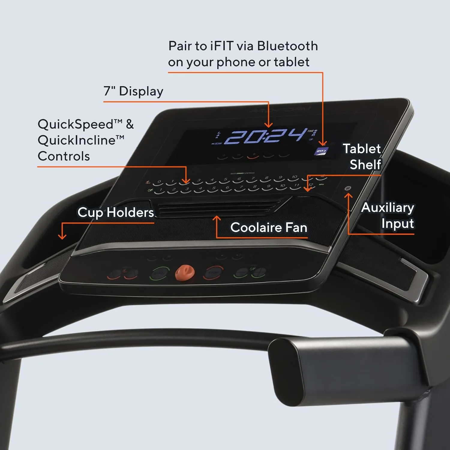 Proform Carbon Treadmills: Treadmills for Walking and Running with Built-in Fan and SpaceSaver Design