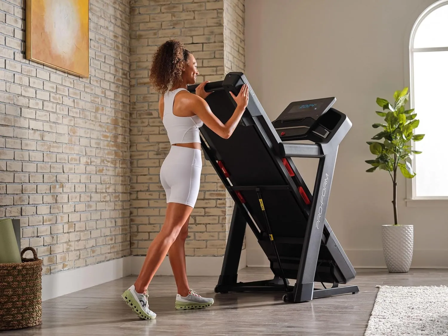 Proform Carbon Treadmills: Treadmills for Walking and Running with Built-in Fan and SpaceSaver Design