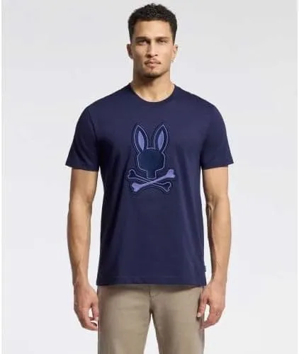 Psycho Bunny New Castle Graphic Tee - B6U415F200