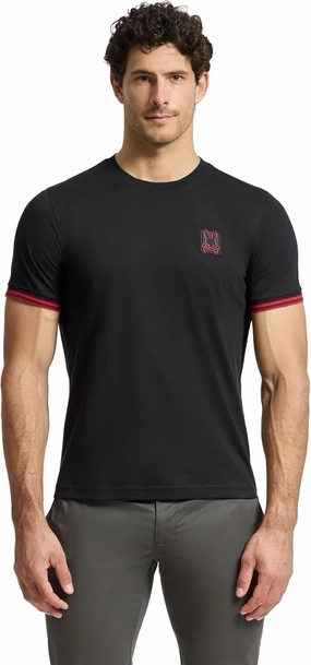 Psycho Bunny Men's Black XL Casual T-Shirt
