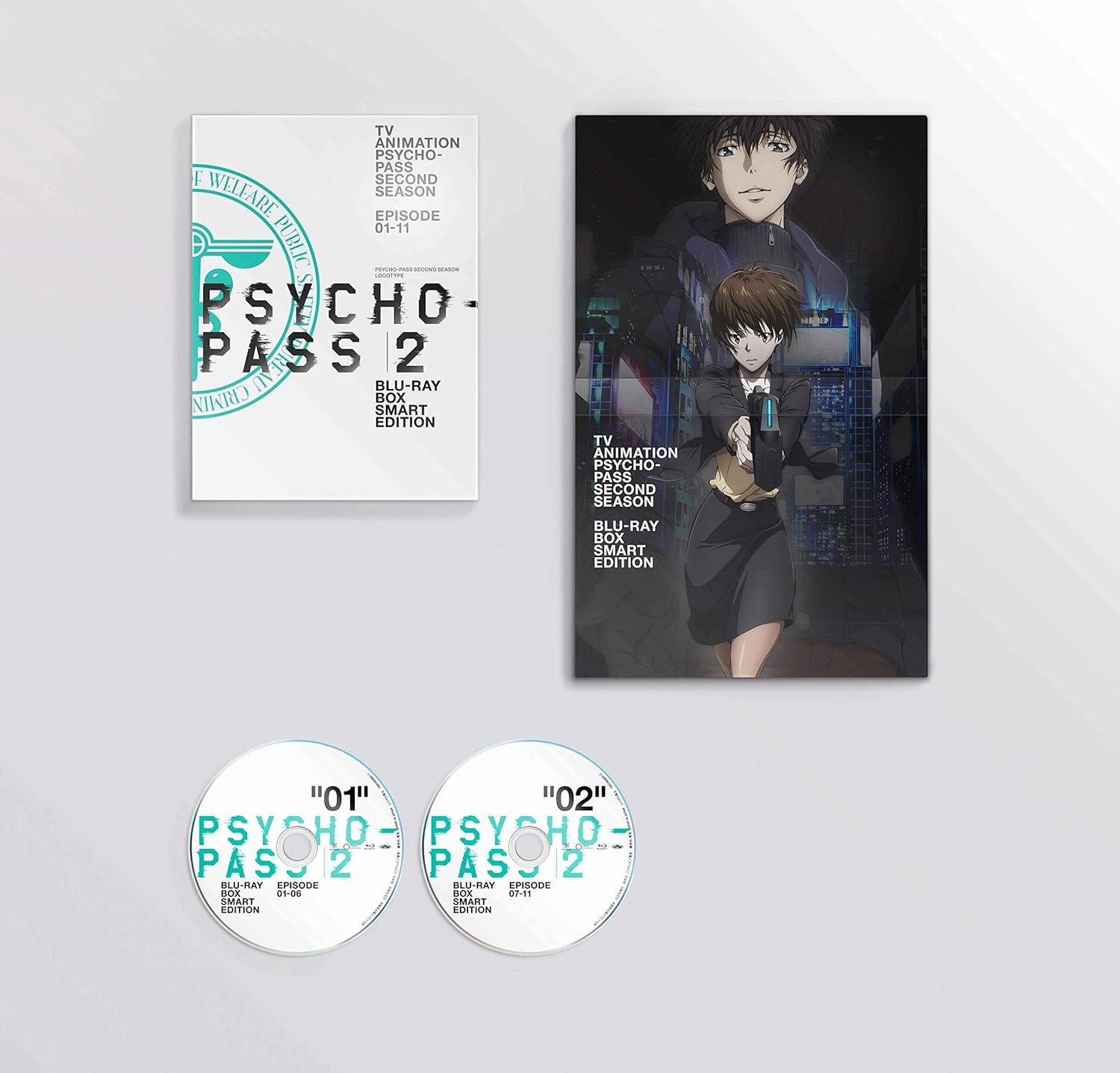 PSYCHO-PASS Psychopath 2 Blu-ray BOX Smart Edition JAPANESE EDITION