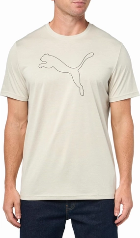 PUMA Men's Train All Day Essentials Large Cat T-Shirt
