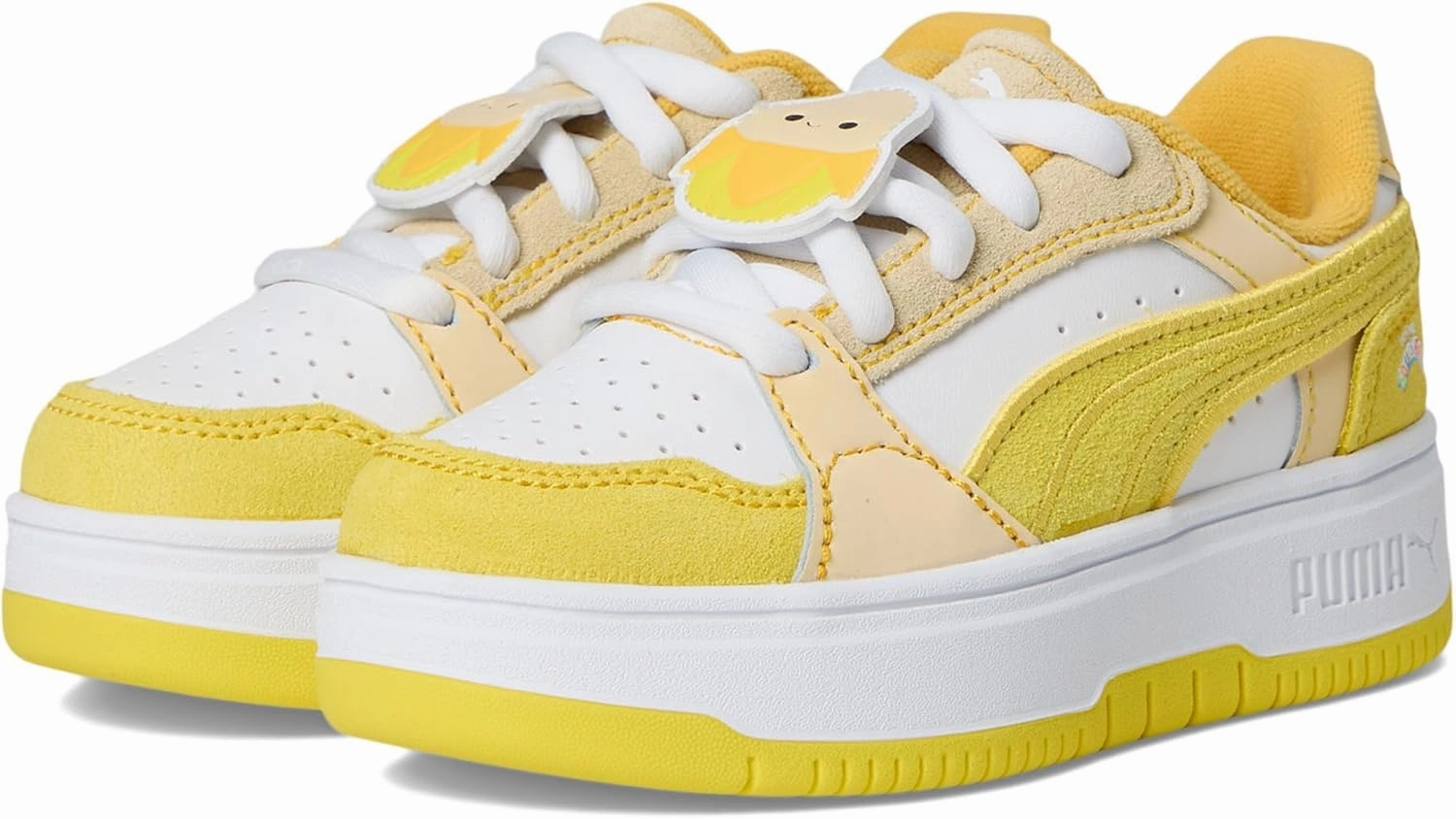 PUMA Unisex-Child Rebound Lo Squishmallows Shoes Sneaker