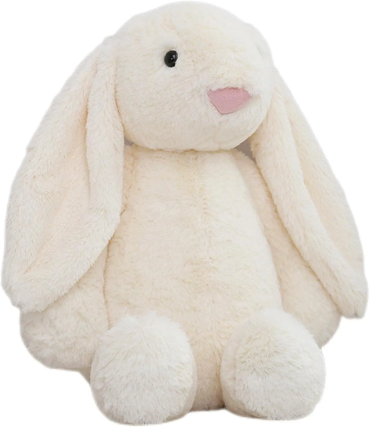 Purple Stuffed Animal Bunny Rabbit - Adorable Plush Companion for Cuddles & Playtime. Soft & Huggable with Lifelike Features. Ideal Gift for Kids (Bonnie Rabbit-Purple 15.8 inch)