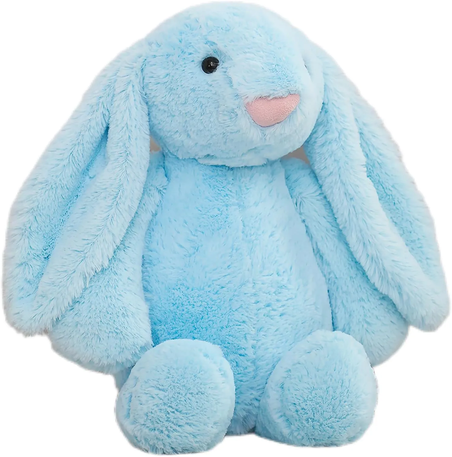 Purple Stuffed Animal Bunny Rabbit - Adorable Plush Companion for Cuddles & Playtime. Soft & Huggable with Lifelike Features. Ideal Gift for Kids (Bonnie Rabbit-Purple 15.8 inch)