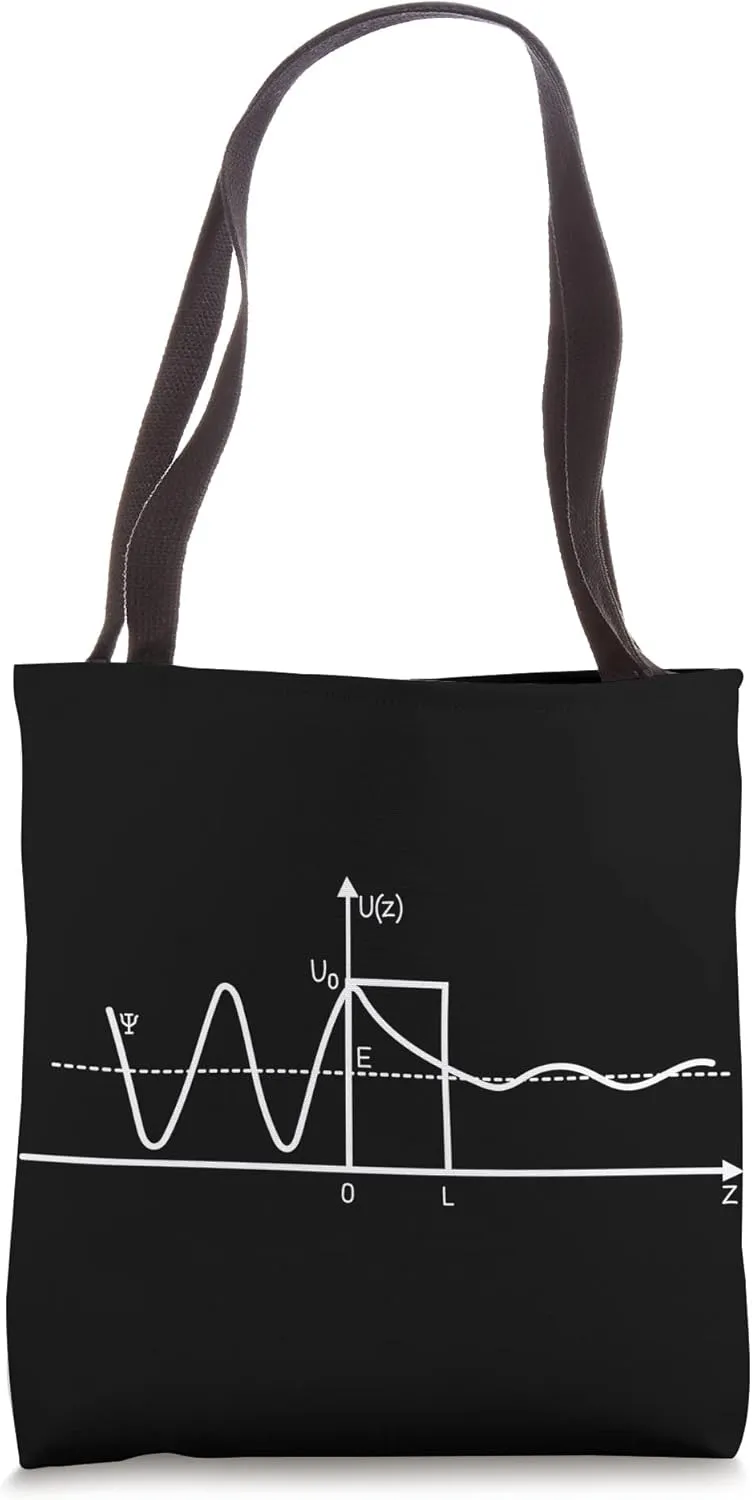 Quantum Physics Science Teacher Proton Neutron Electron Tote Bag