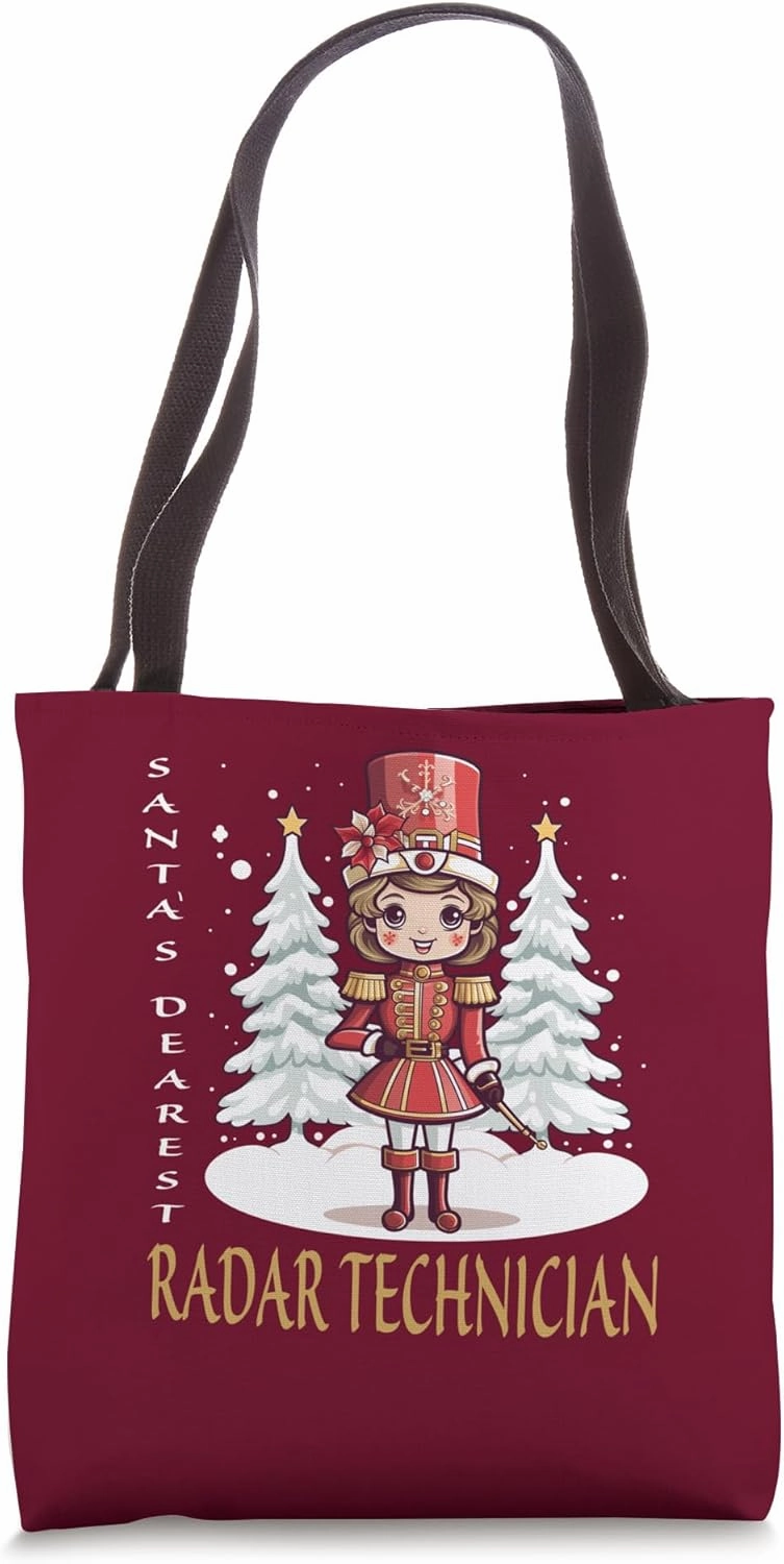 Radar Technician Christmas Classic Female Nutcracker Tote Bag