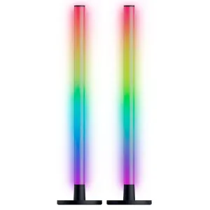 Razer Aether Standing Light Bars: Front & Back Lighting - Individual Bar Customization - Single USB C Cable - Chroma RGB - Works with Alexa, Google Home - Razer Gamer Room App for Unified Control