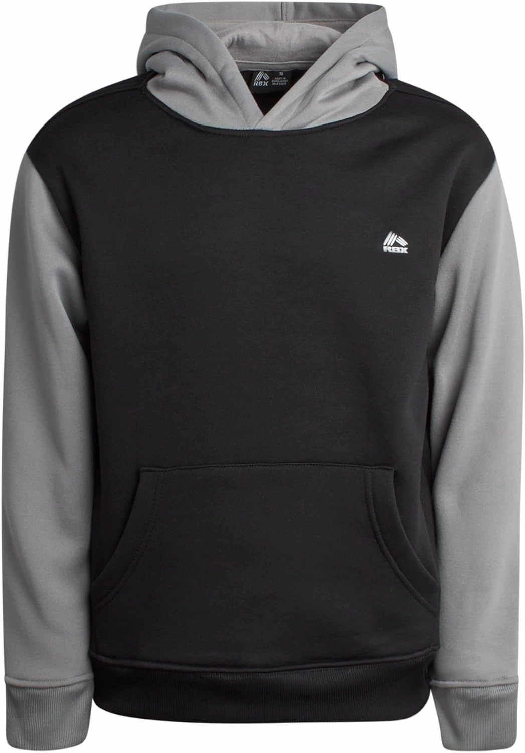 RBX Boys Active Jogger Set - 3 Piece Performance Fleece Sweatshirt, Jogger Sweatpants, T-Shirt - Activewear for Boys (2T-12)