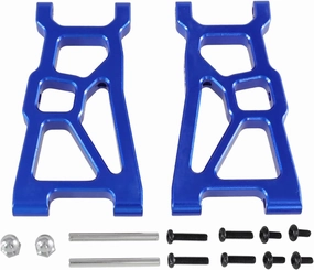 RC Car Accessories for ZD for Racing DBX-10 1/10 Metal Front for Swing Arm RC Remote Control Car for Desert Off-Road Vehicle Upgrade Accessories(Blue)