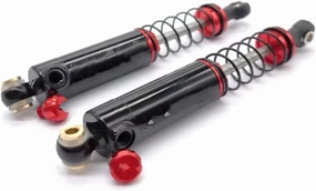 RC Car Shock Absorbers Compatible With Axial For SCX10 For TRX4 KYX For Racing 1/10 RC Crawler Car Upgrades Parts 98mm Metal Suspension Shock Absorber
