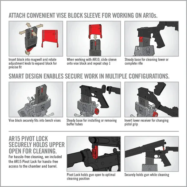 REAL AVID Smart-Fit® AR15 Vise Block
