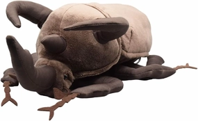 Realistic Atlas Beetle Stuffed Animal Plush Toy, Lifelike Insect Animal Plushies, Simulation Animals Doll