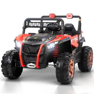 Rechargeable Battery Operated Jeep for Kids, Ride on Toy Kids Cars with Light & Music | Baby Big Jeep Battery Car