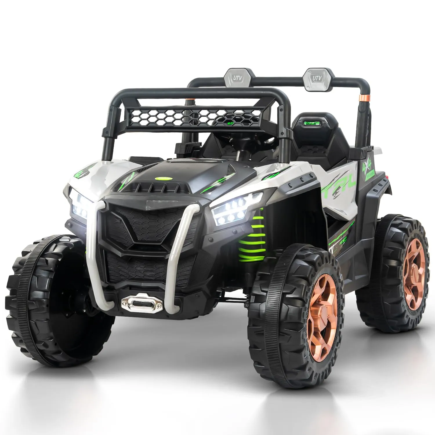 Rechargeable Battery Operated Jeep for Kids, Ride on Toy Kids Cars with Light & Music | Baby Big Jeep Battery Car