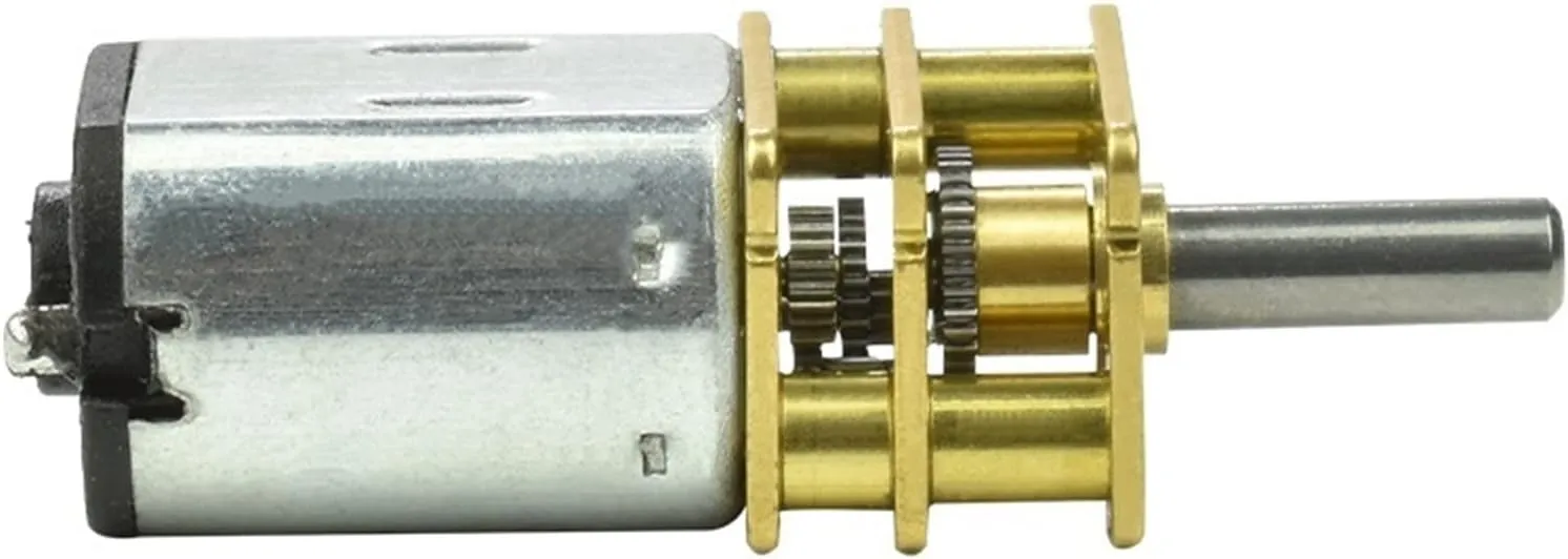 Reduction Rotating GA12-N20 12v Motor, Mini DC Metal Gear Reducer Low Speed ​​Small Motor for Smart Car Lock DIY Toy Hobby Geared (Size : 600rpm)