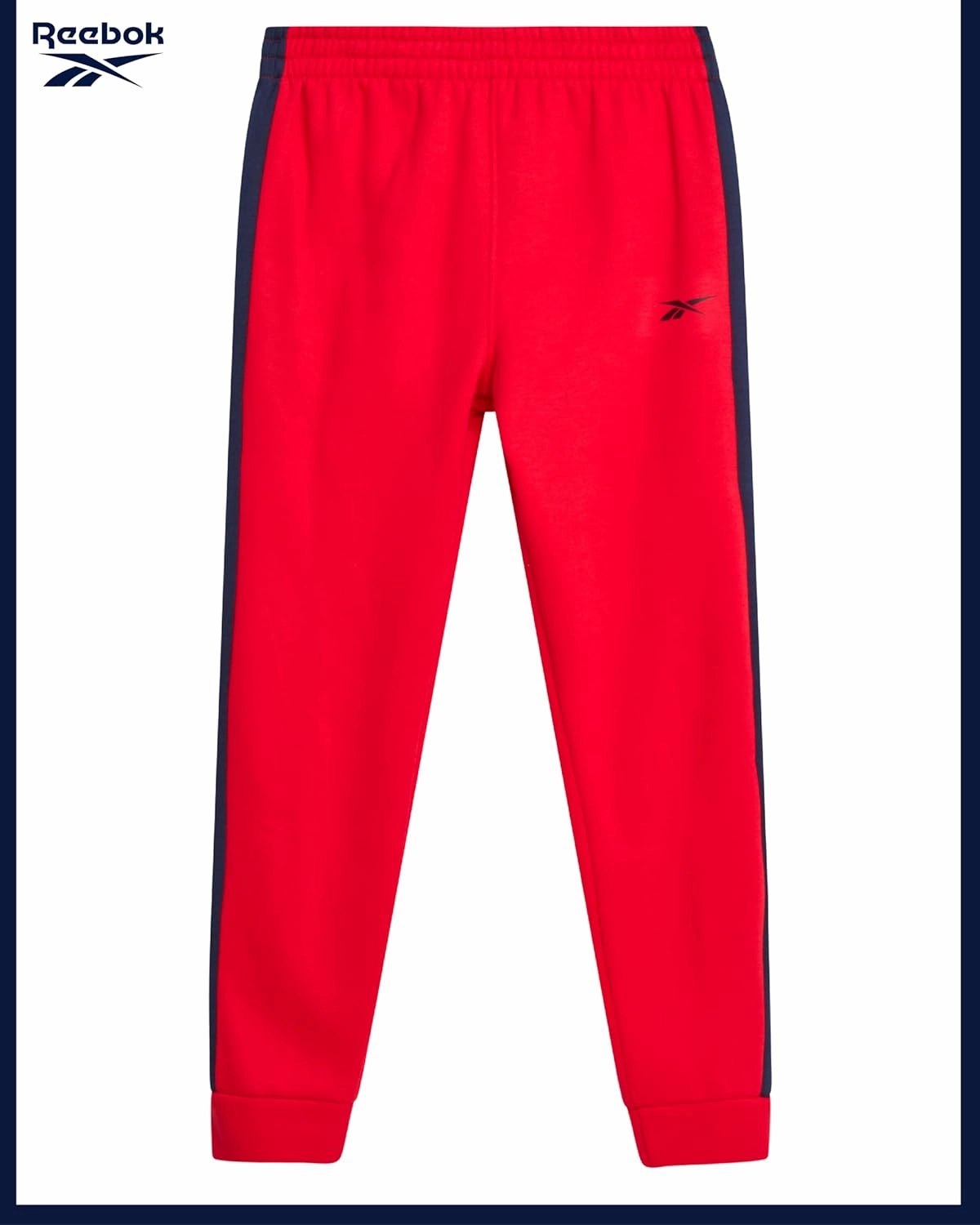 Reebok Boys' Active Sweatsuit - 2 Piece Performance Fleece Zip Hoodie Sweatshirt and Jogger Sweatpants - Activewear Set, 8-14